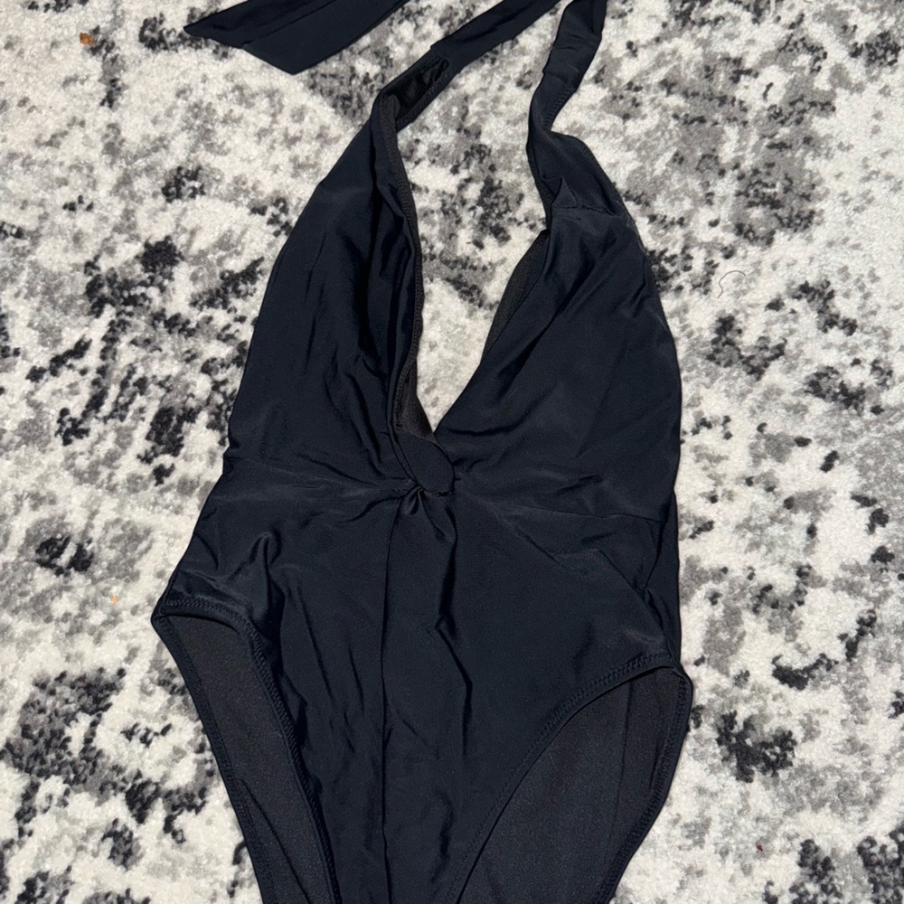 SHEIN one piece black bathing suit